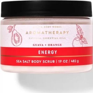 Bath & Body Works / Aromatherapy - Energy Guava & Orange Sea Salt Body Scrub 🍊